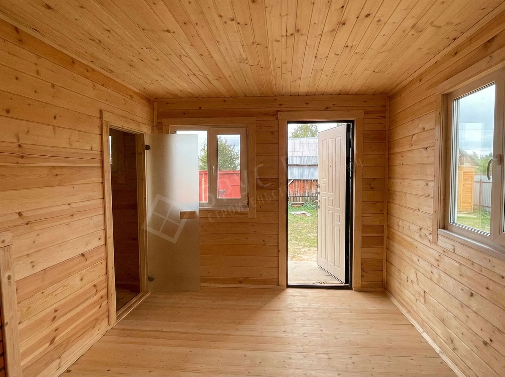 Внутренняя отделка бани