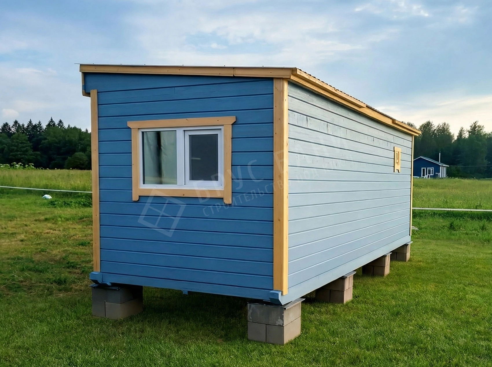 Готовая баня 2.3х6