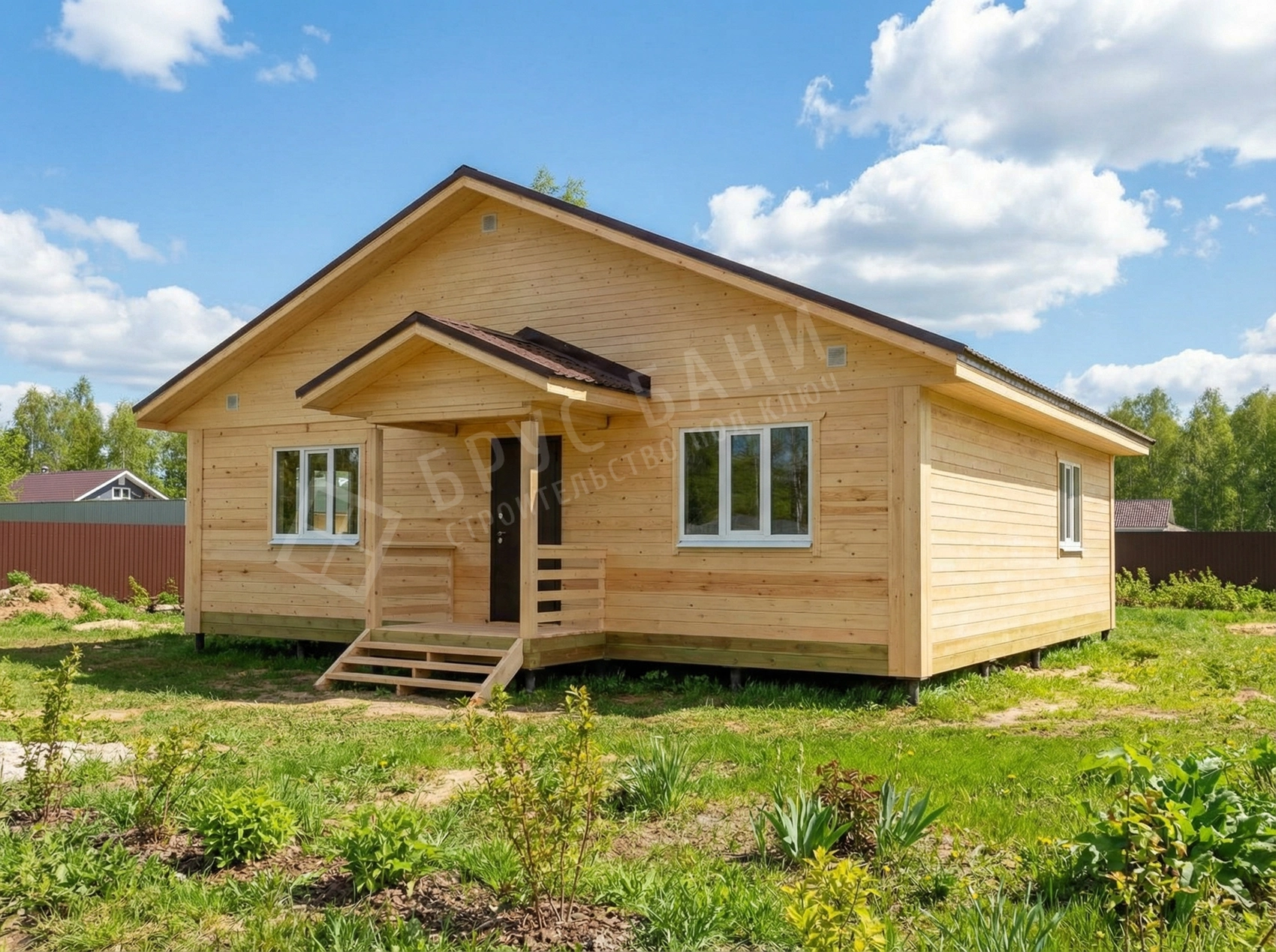 Дом из бруса 10х10. Номер договора 546626