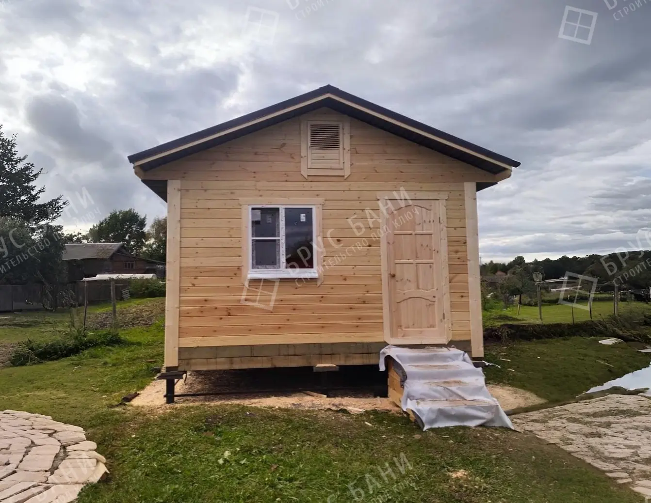 Баня из бруса 4,5х5