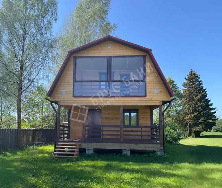 Дом из бруса 6х8.5 Витебск