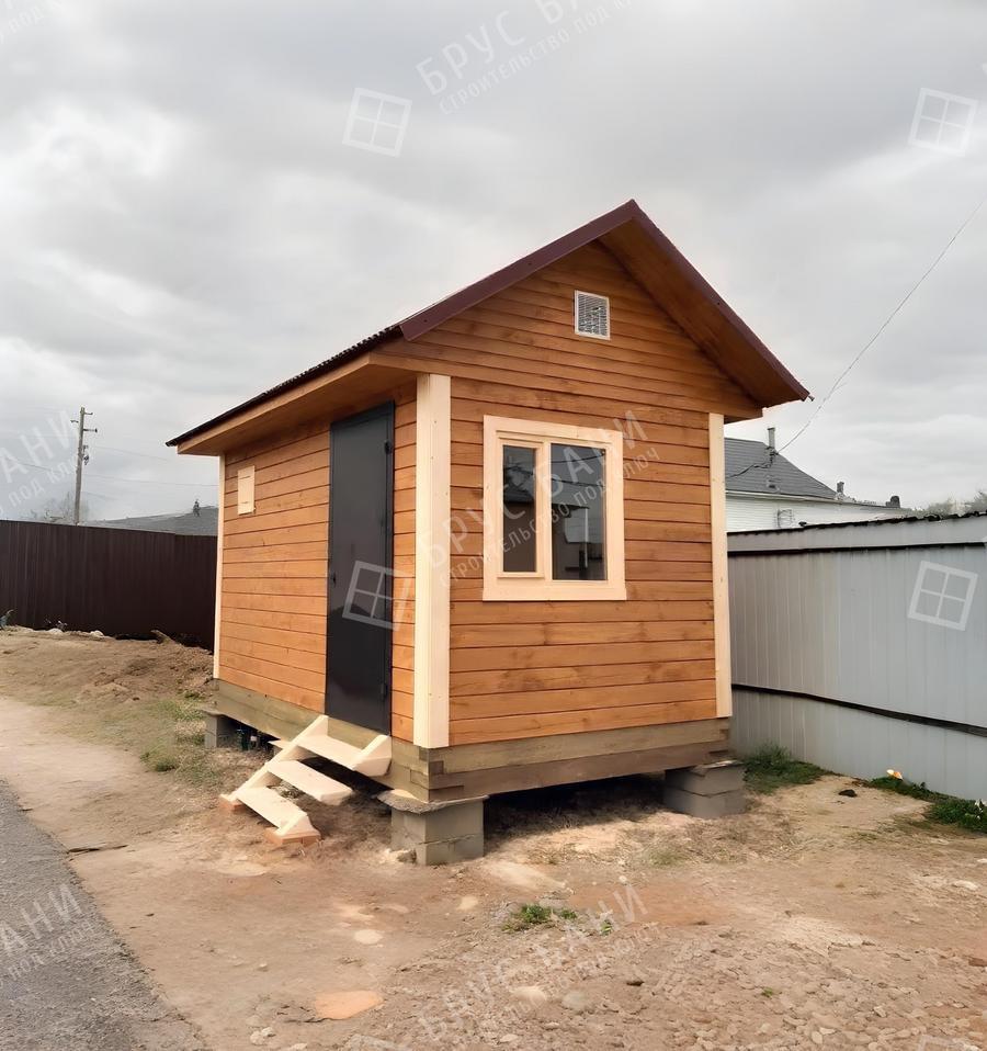 Баня из бруса 2.5х4 Алексин