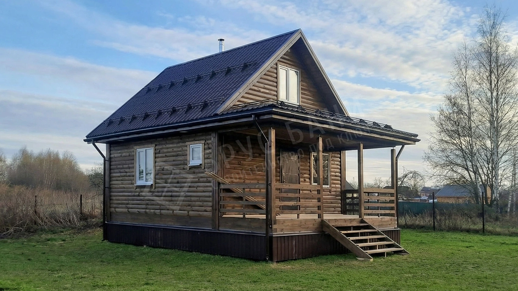 Баня из бруса 6х6 Химки