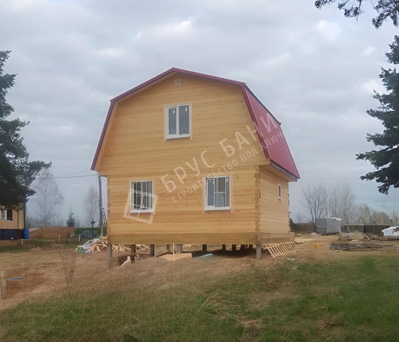 Дом из бруса 6х6 Ейск
