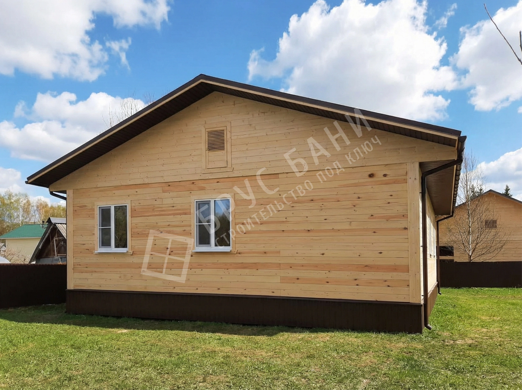 Дом из бруса 