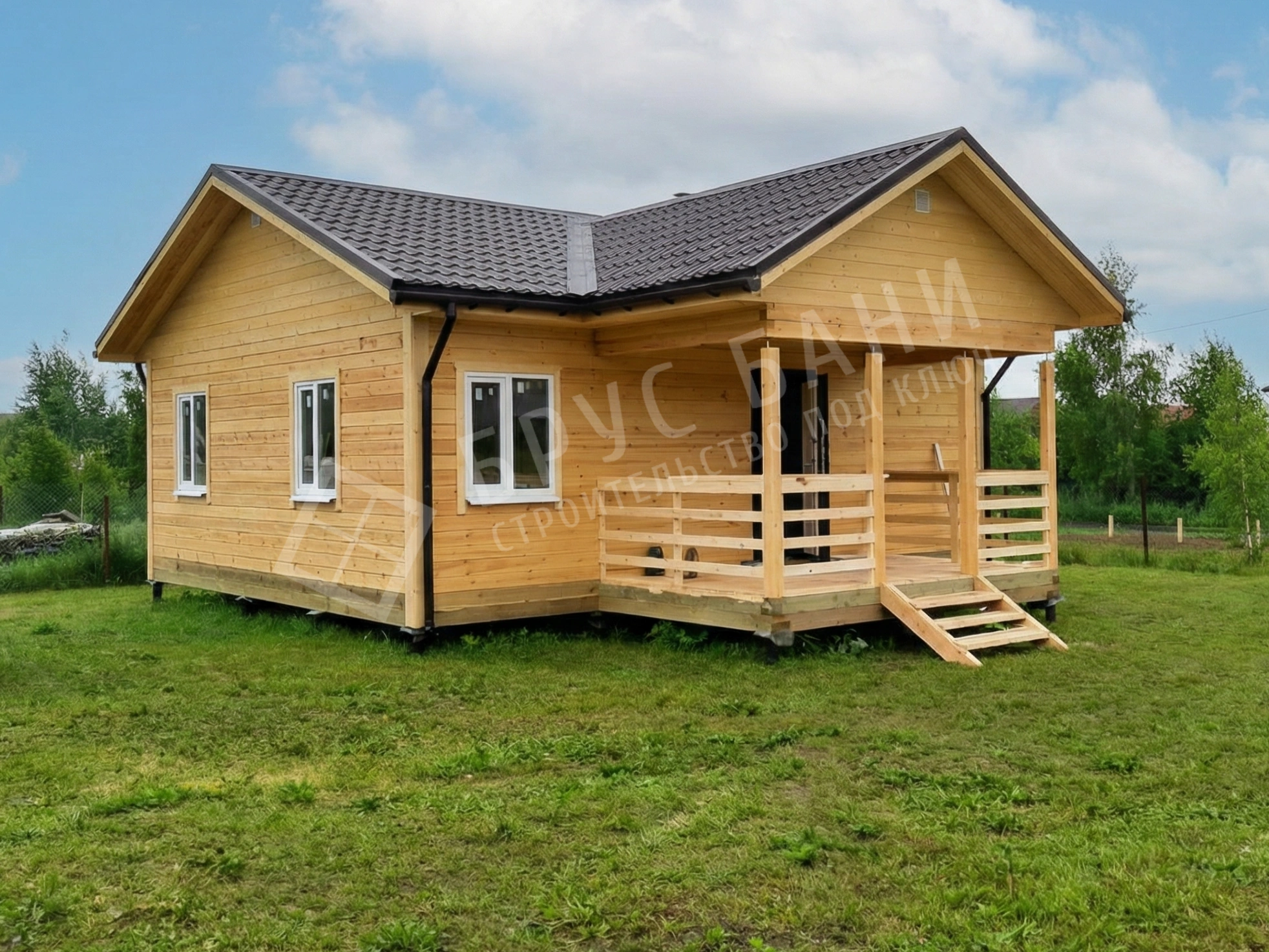 Баня из бруса 7х8 