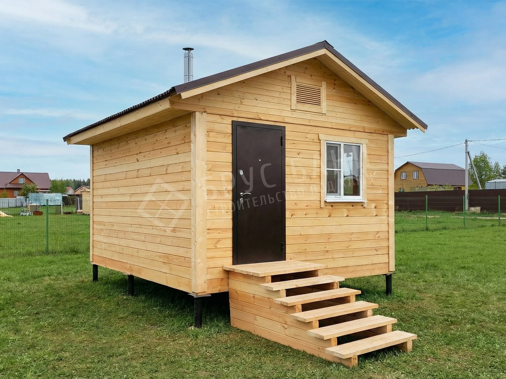 Баня из бруса 4х5