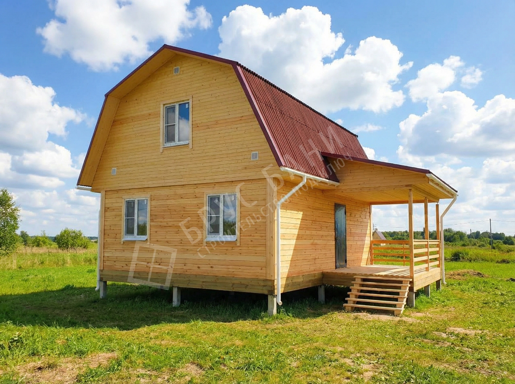 Дом из бруса 6х8