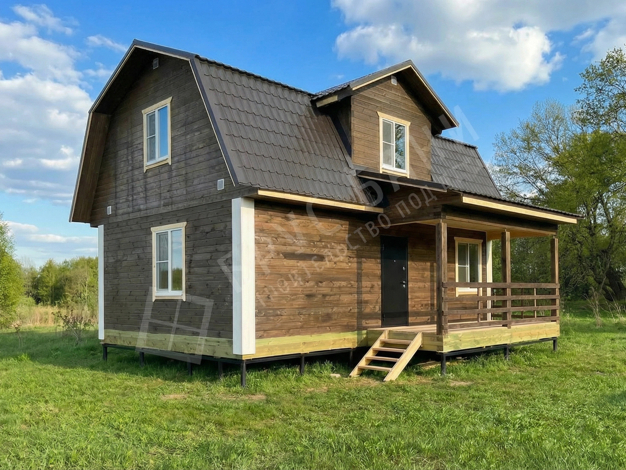 Дом из бруса 6х9