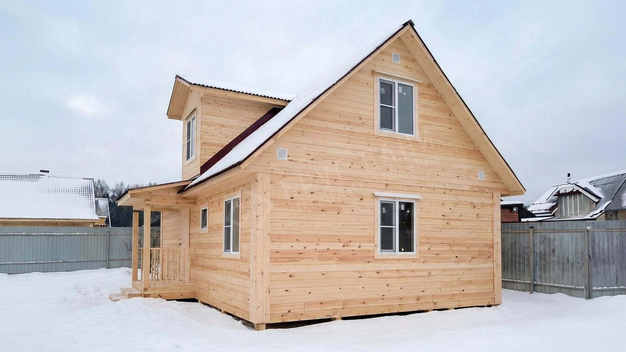 Баня из бруса 6х9 Сергиев Посад