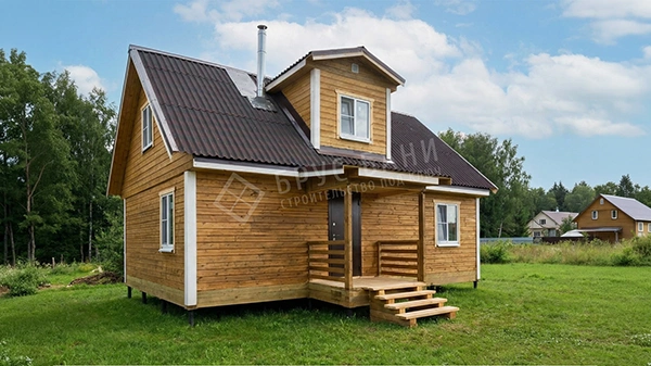 Баня из бруса 6х9 Сергиев Посад