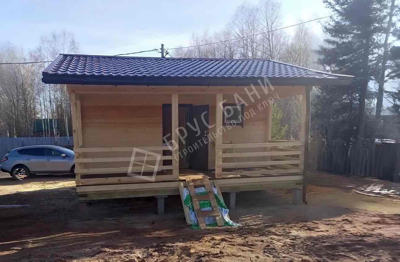 Каркасная баня 6х6 Касимов