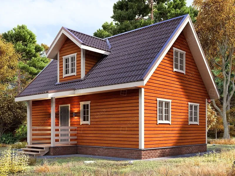 Баня из бруса Сергиев Посад 6x9