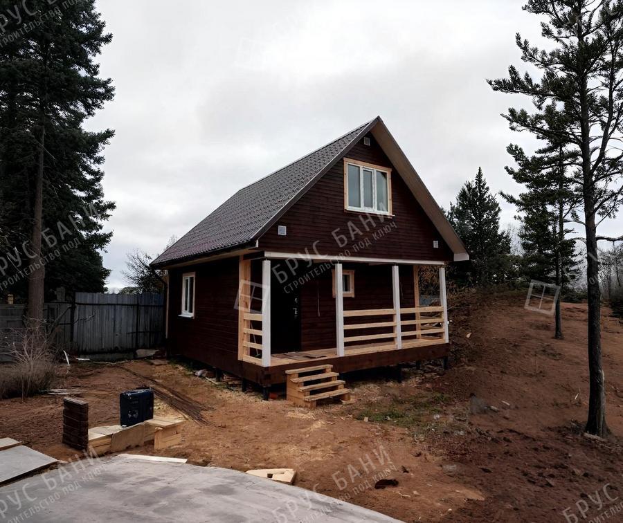 Баня из бруса 6х7 Осташков
