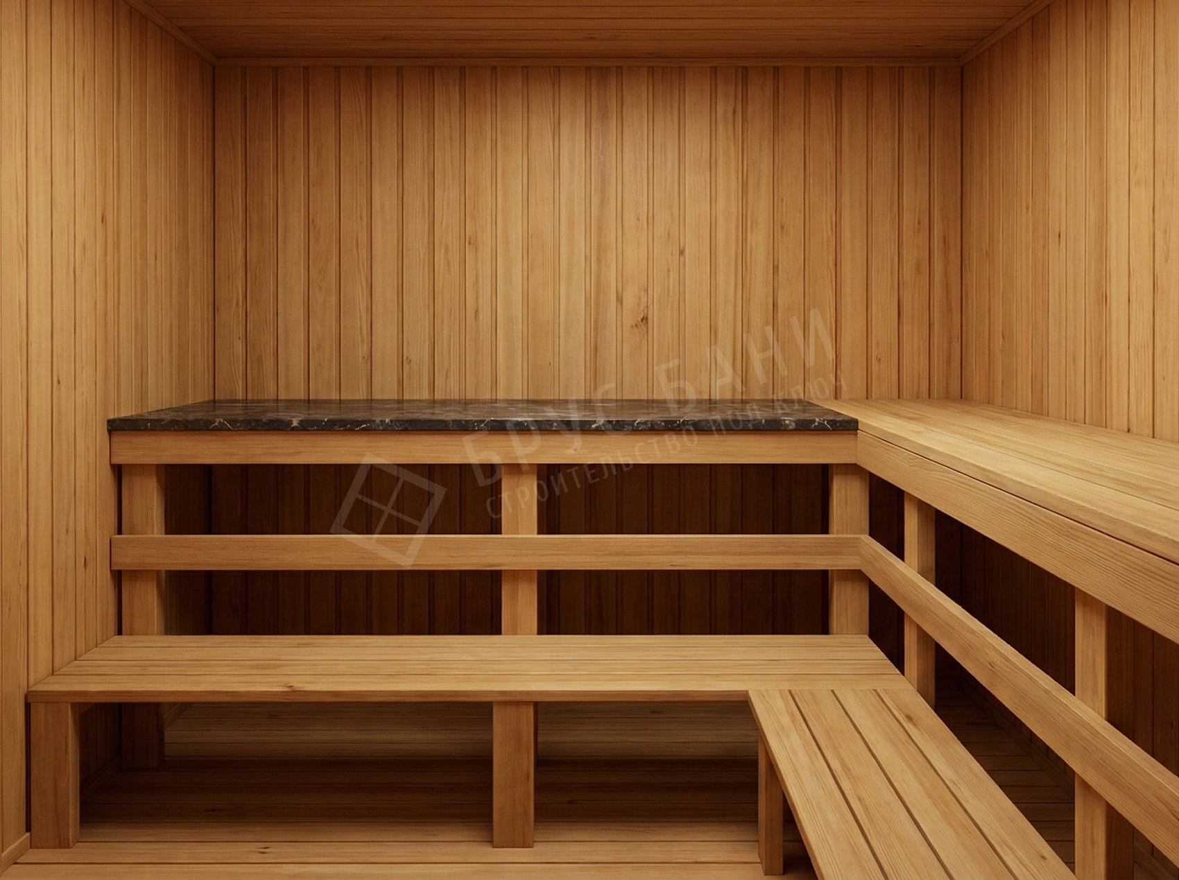 Полок в парной