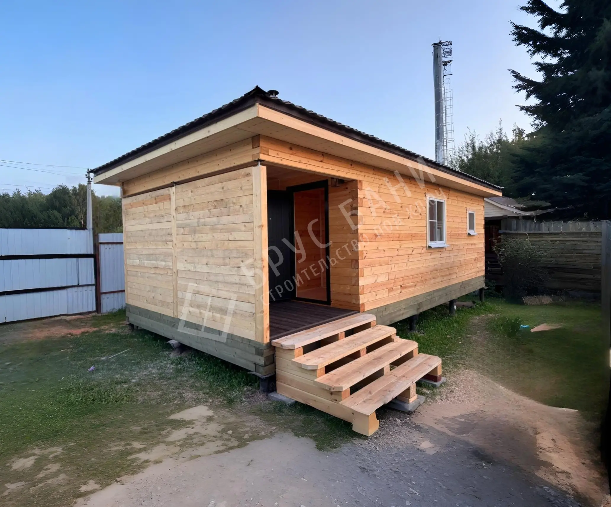 Баня из бруса 4х9
