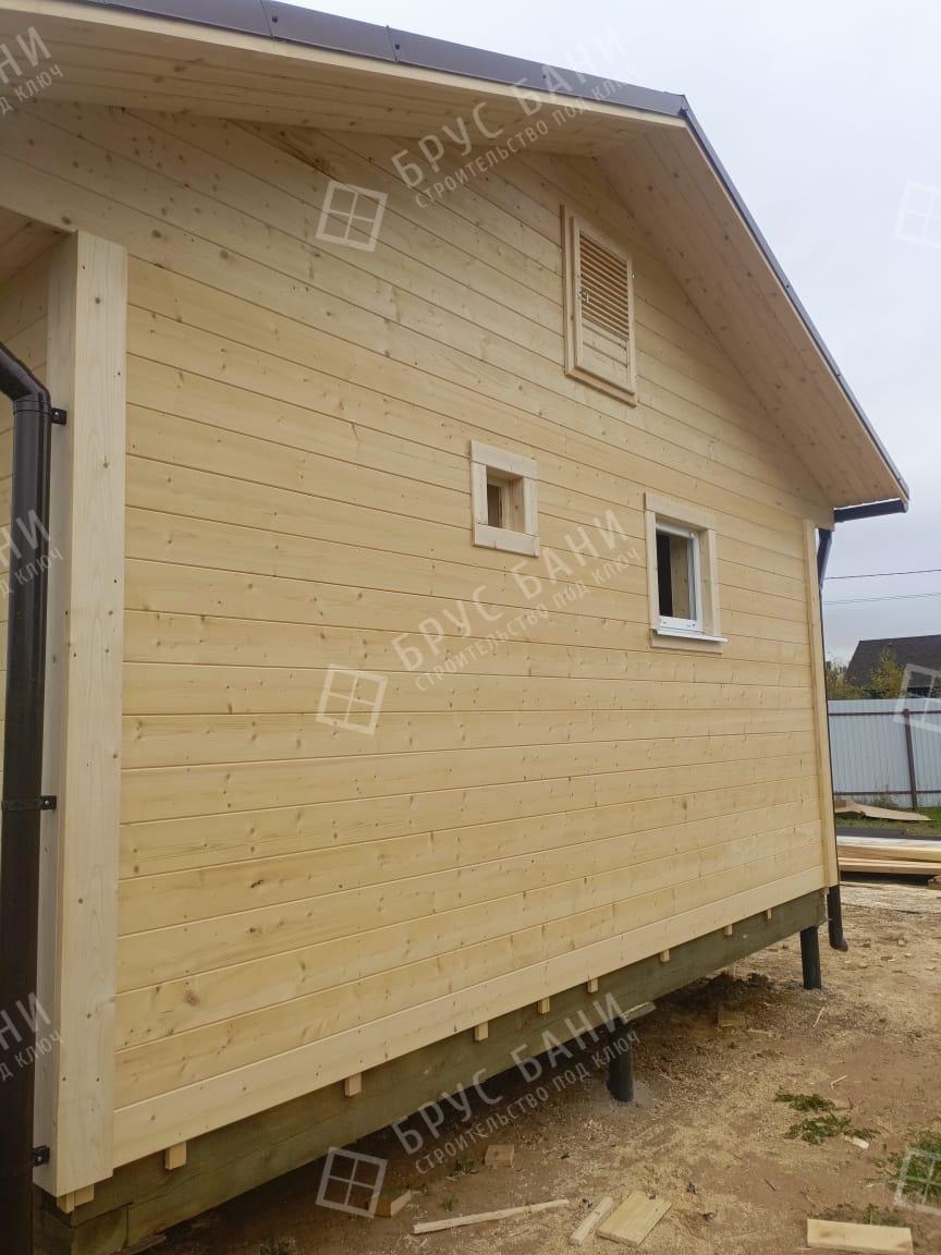 Каркасная баня 5х7