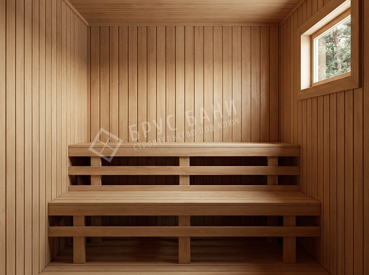 Полок в парной
