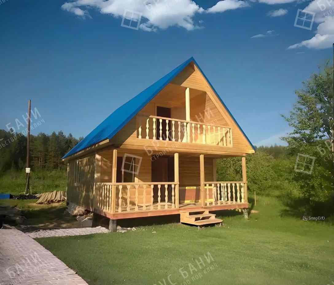 Баня из бруса  6х6 Всеволожск