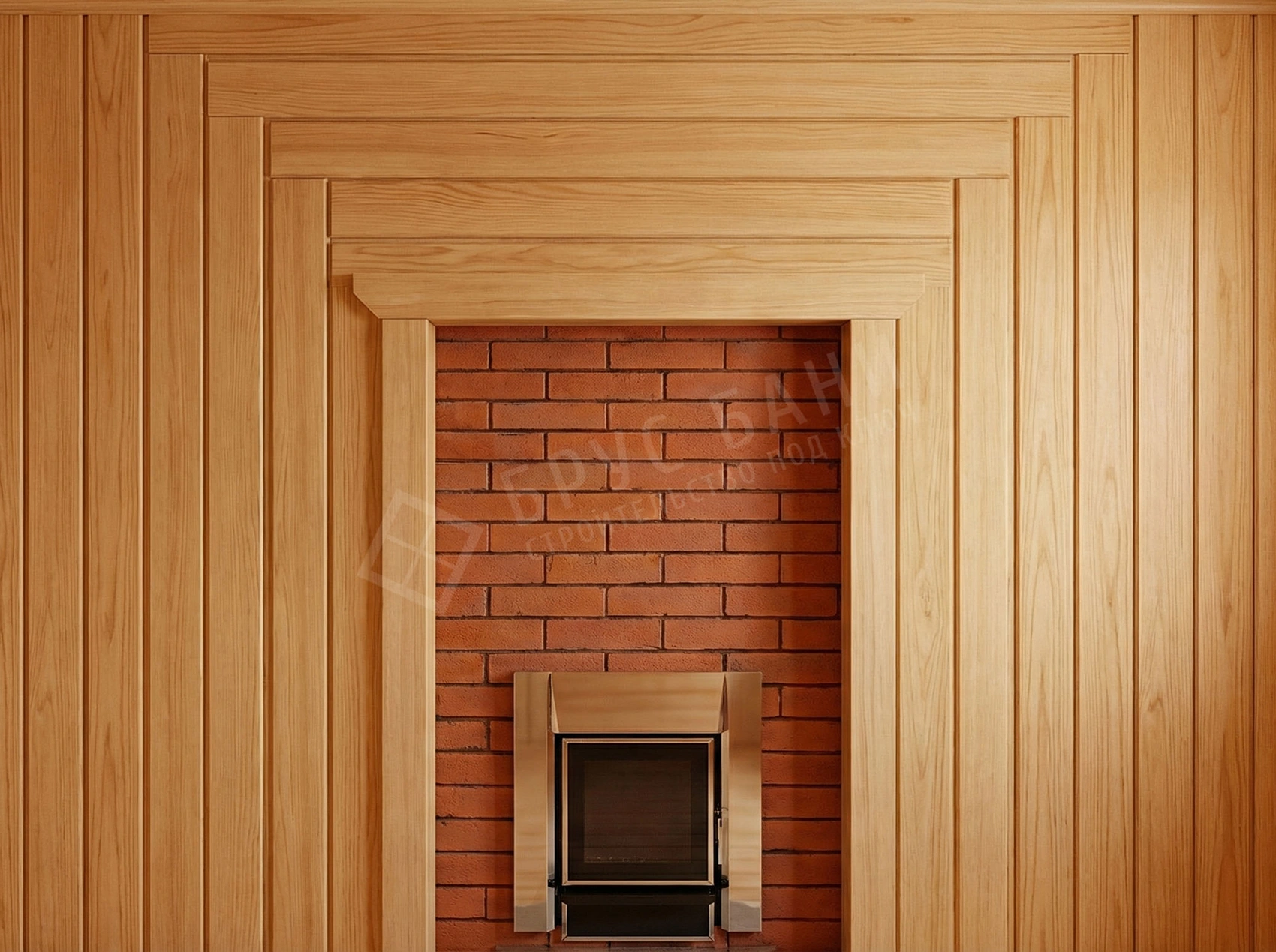 Портал печи в бане