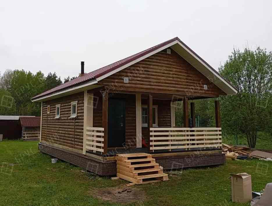 Баня из бруса 6х9 Вытегра