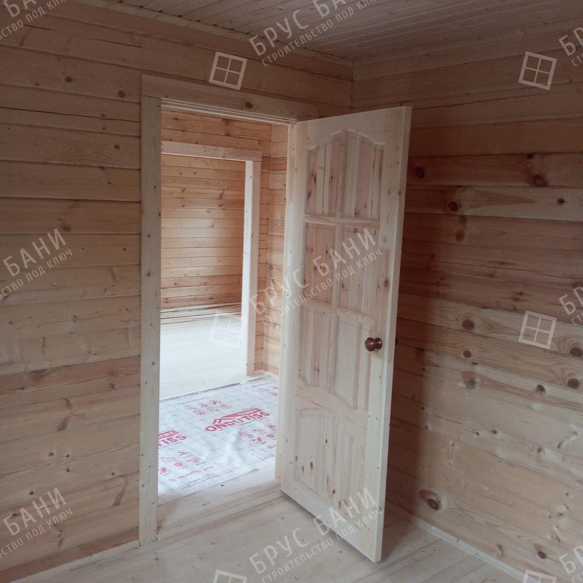 Внутренняя отделка дома из бруса 6х8