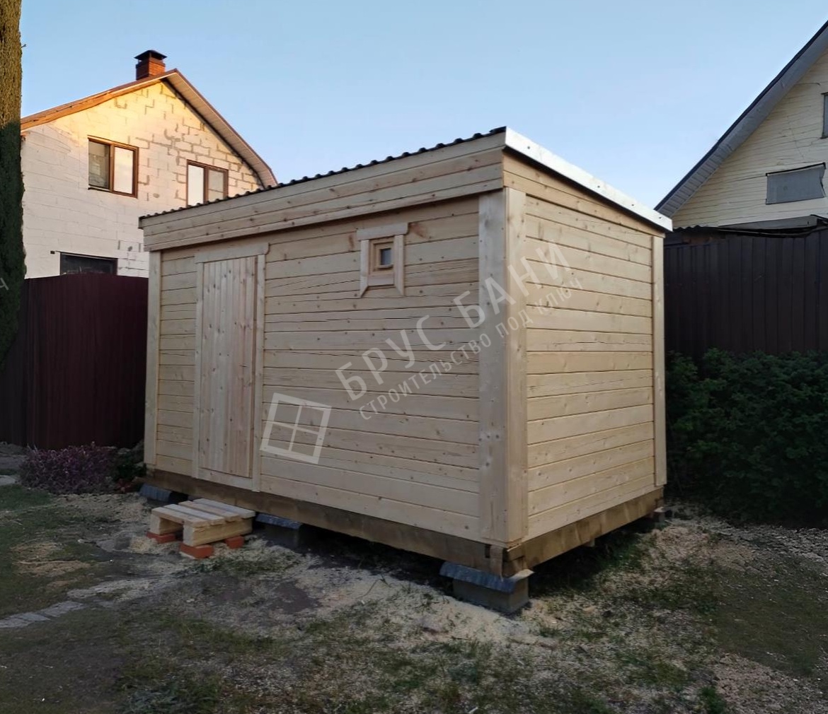 Готовая баня 2.3х4 Руза