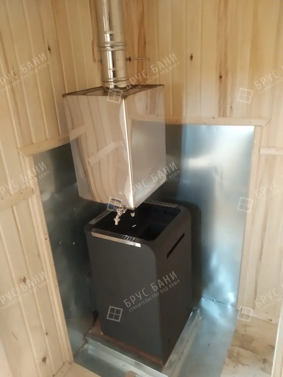 Печь с катлом самоварного типа