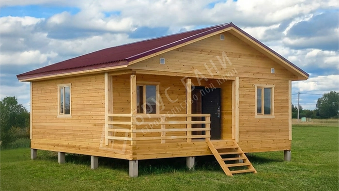 Дом из бруса 7х7 Рыбинск