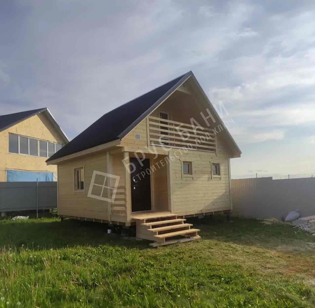 Каркасная баня 6х6 Беломорск