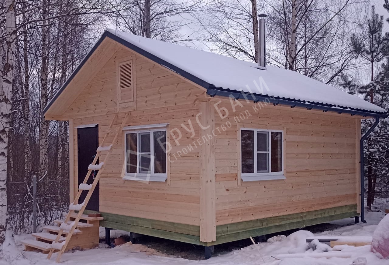 Баня из бруса 5х6 Зубцов