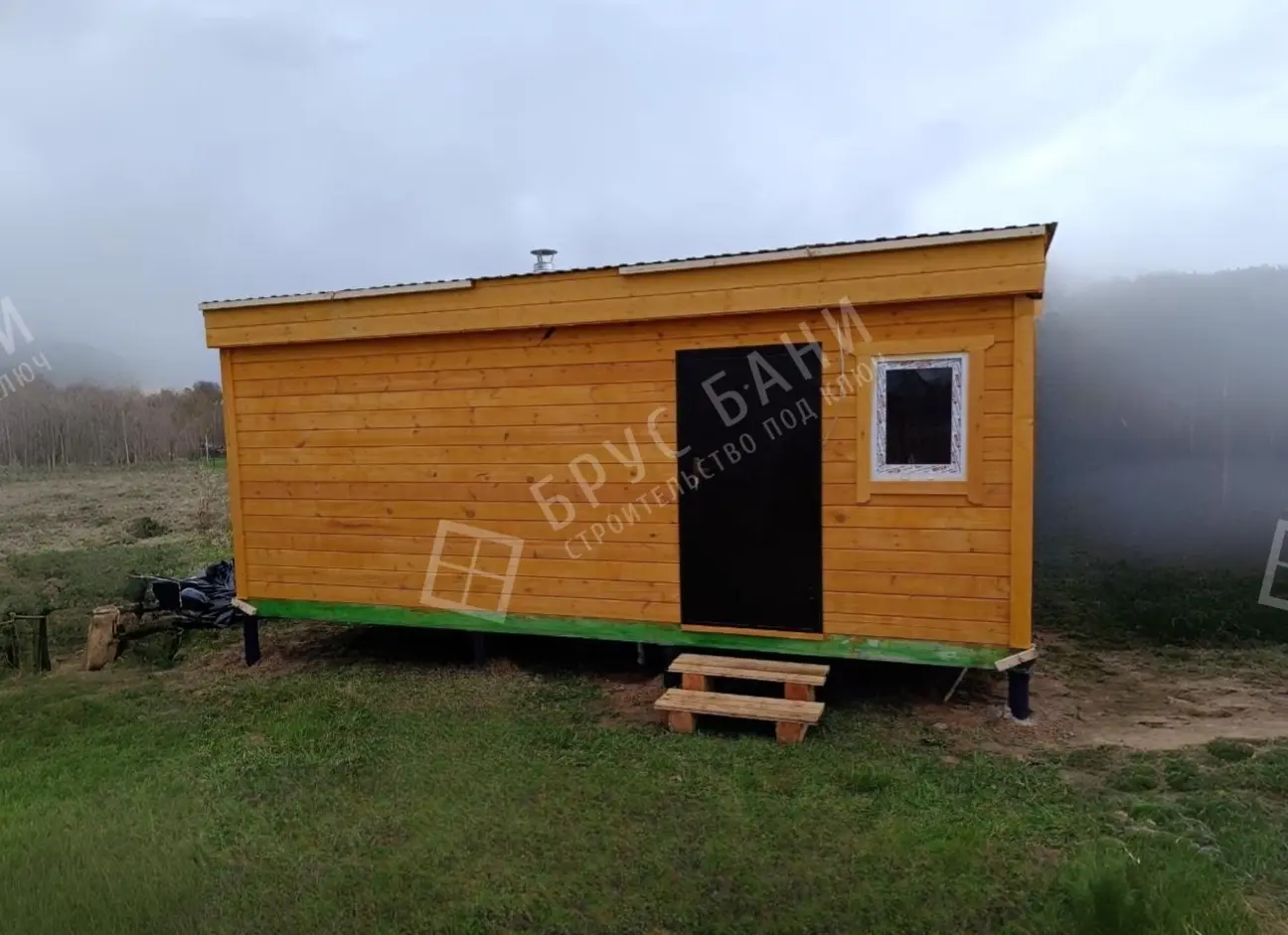 Готовая баня 2.3х6 Емеля