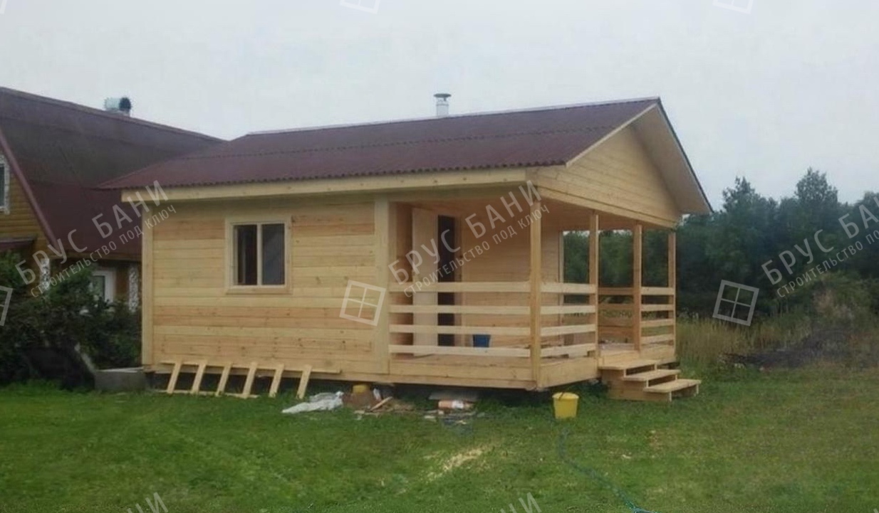 Баня из бруса 6х6 Чехов