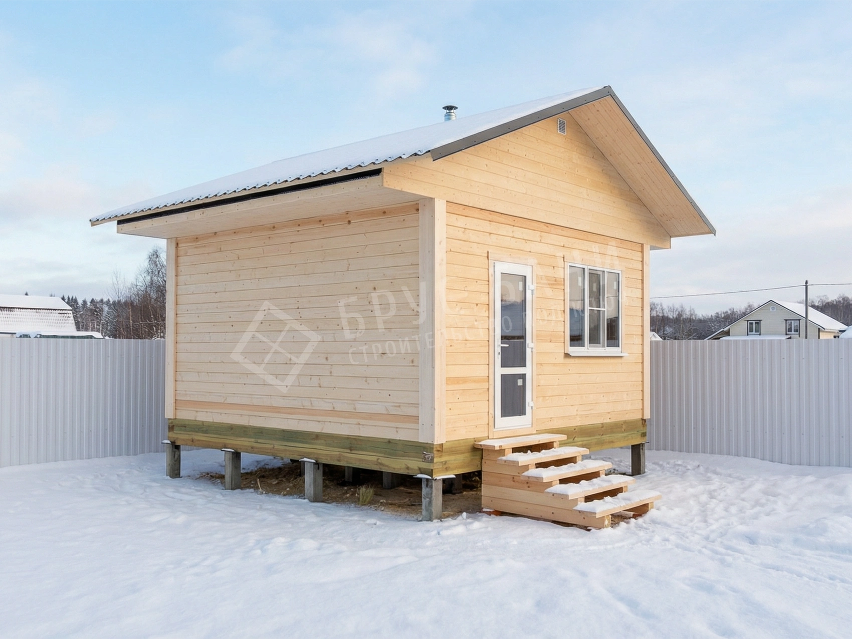 Баня из бруса