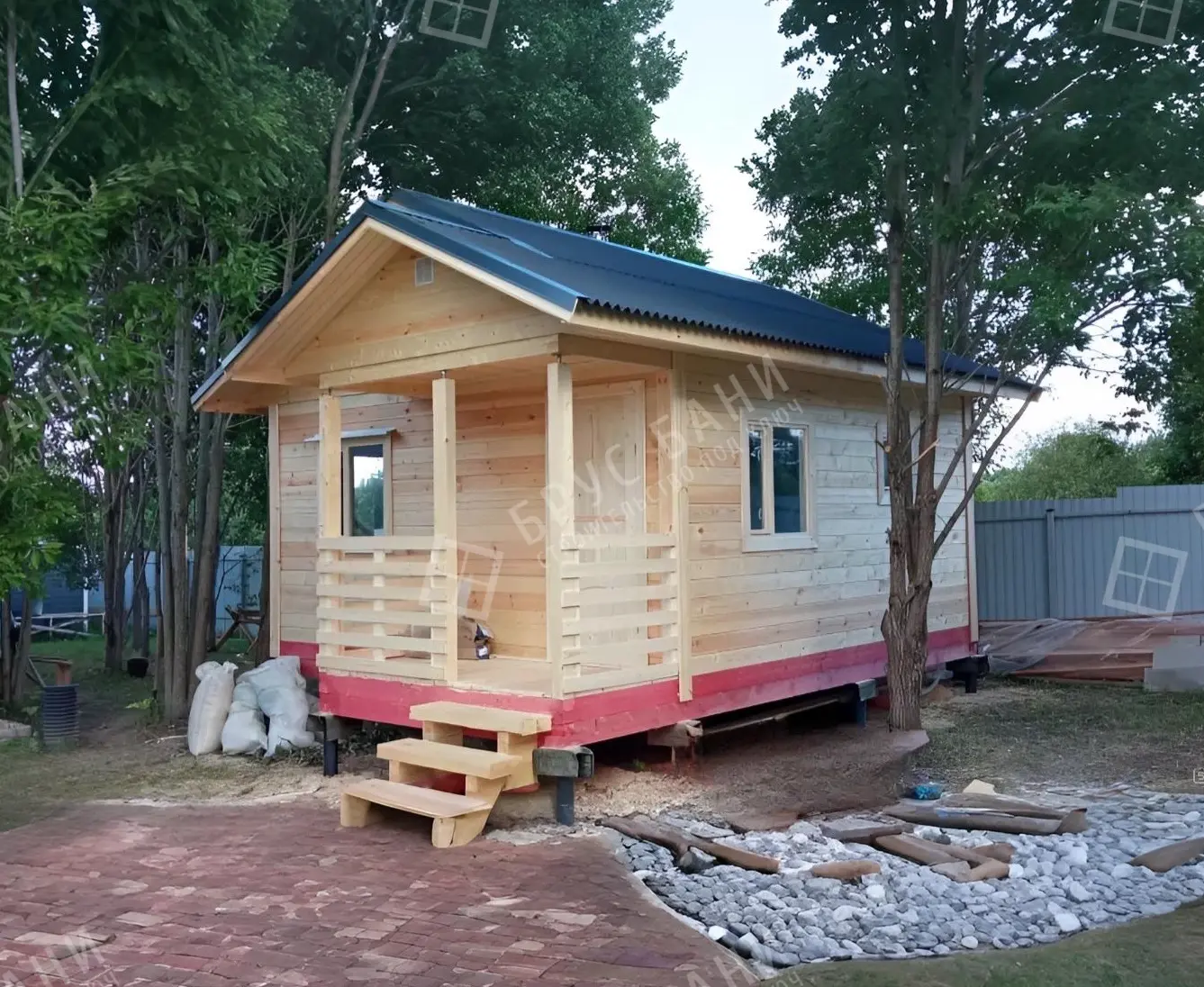 Баня из бруса 5х5