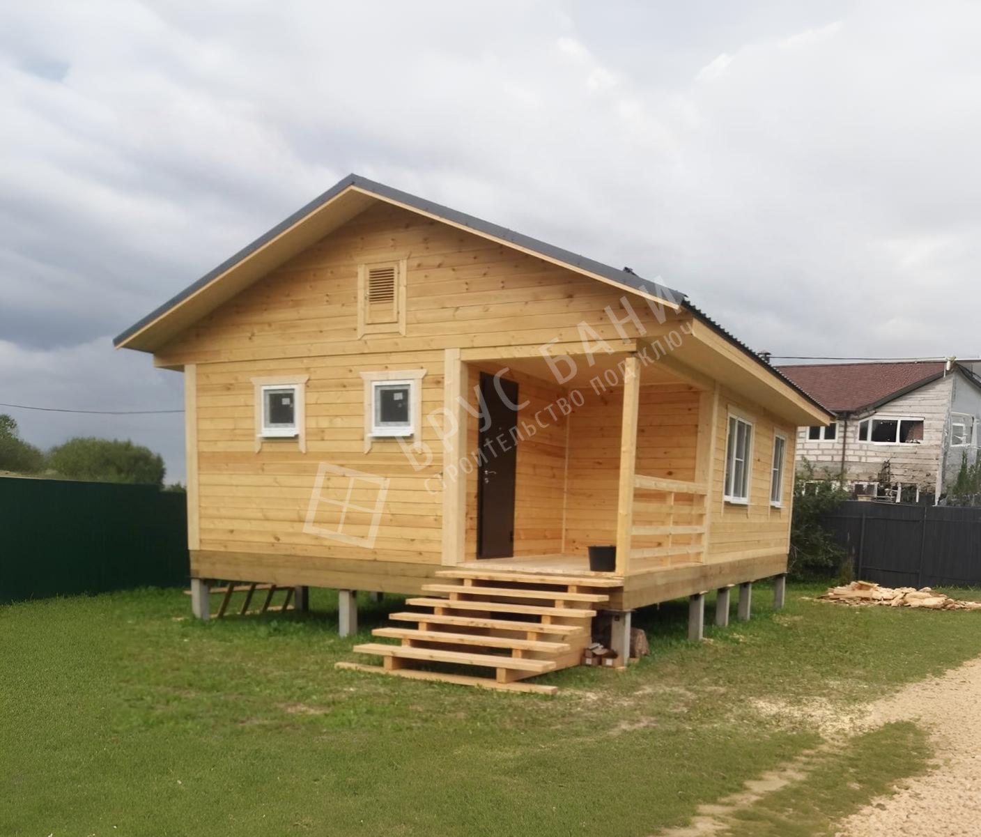 Дом из бруса 6х9 Сибай