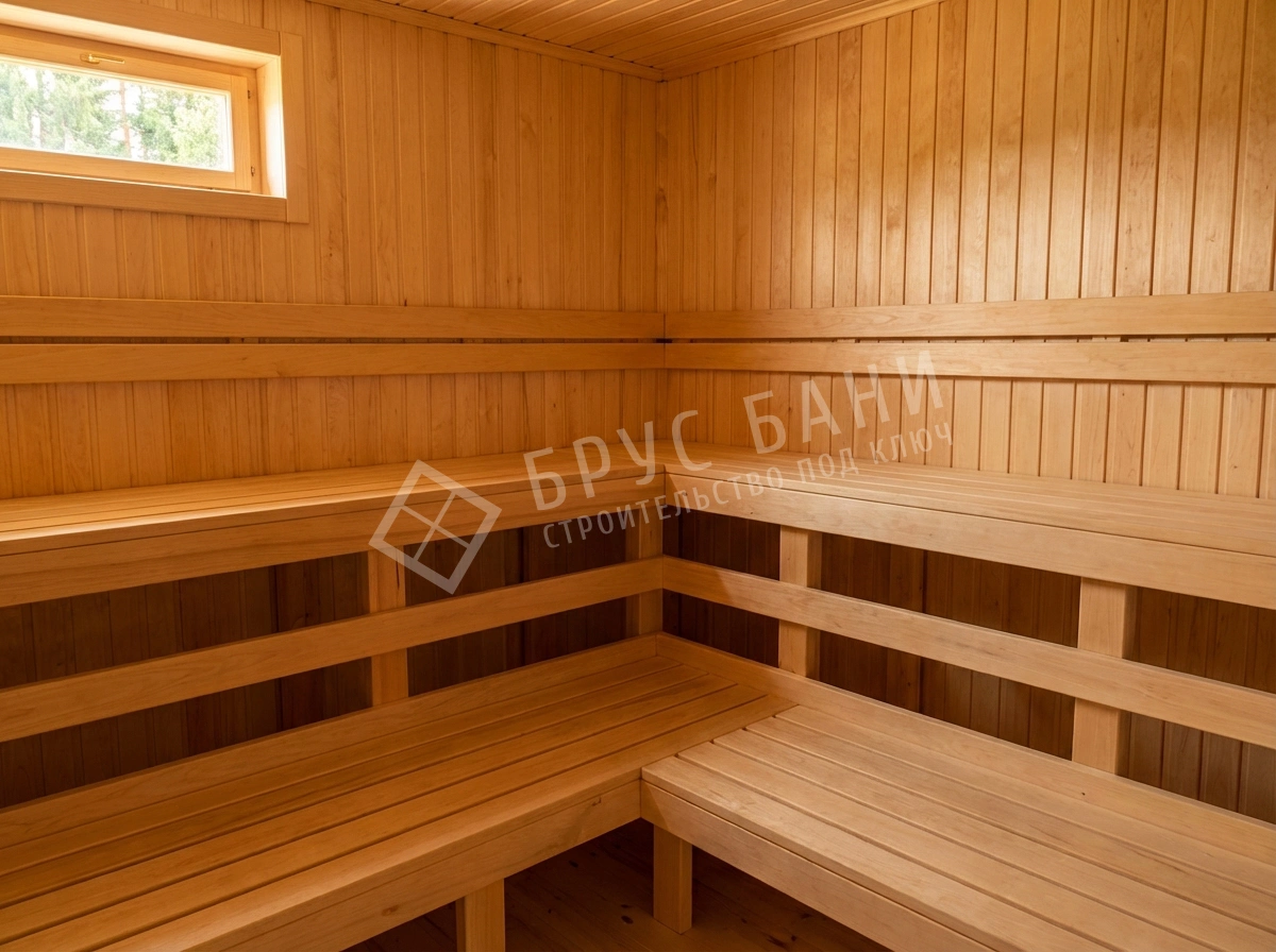 Полок в парной