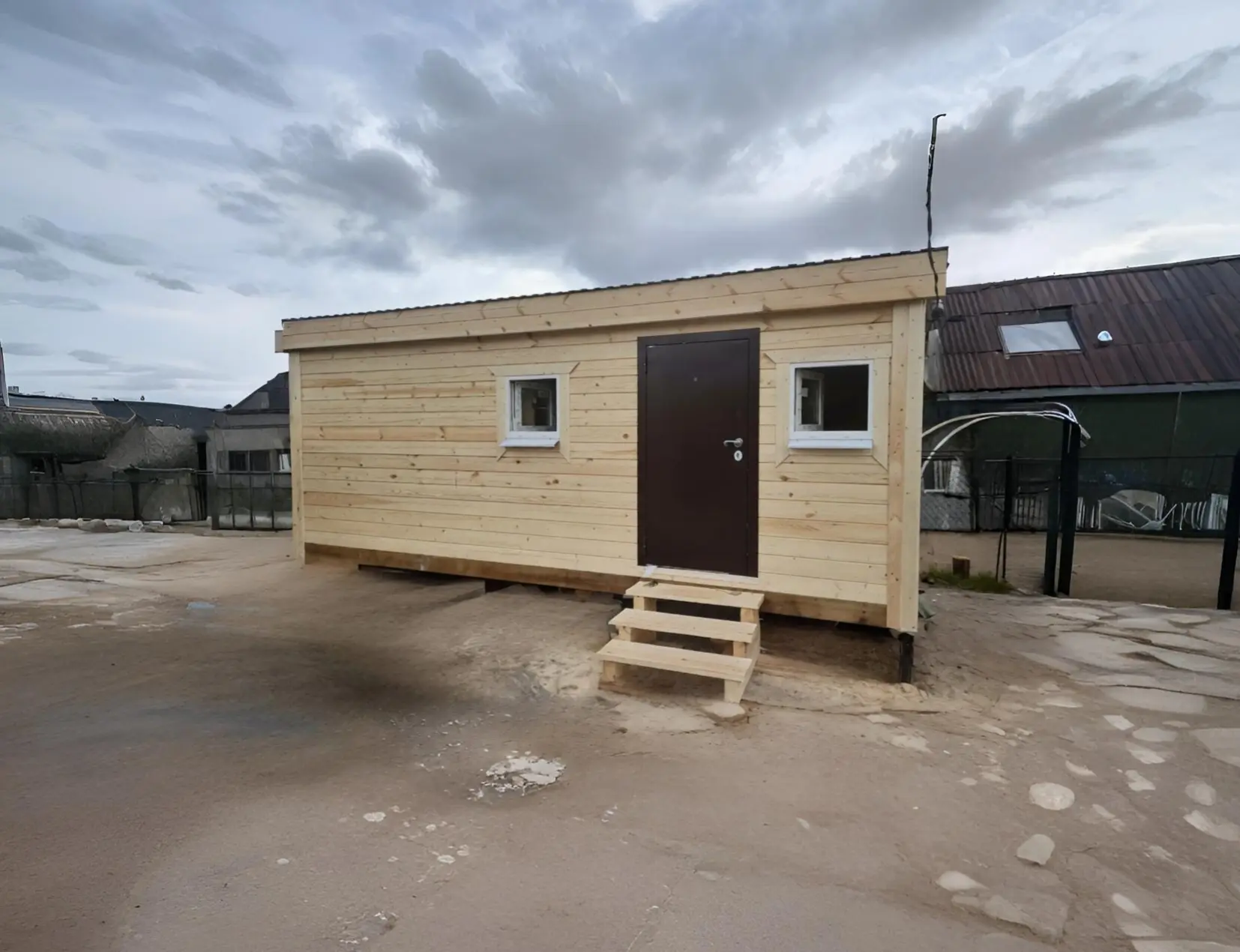 Мобильная баня 2.3х6