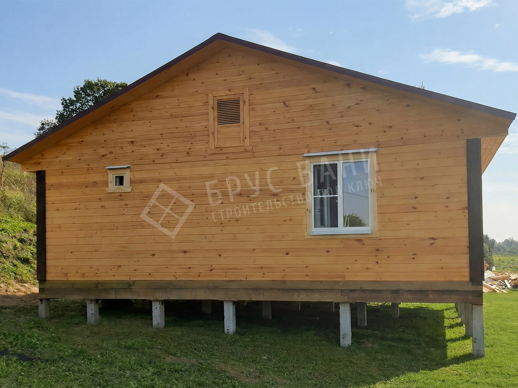 Баня из бруса