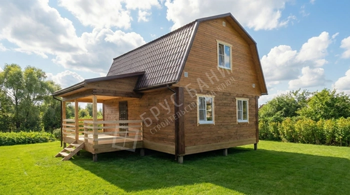 Дом из бруса 6х8 Муром