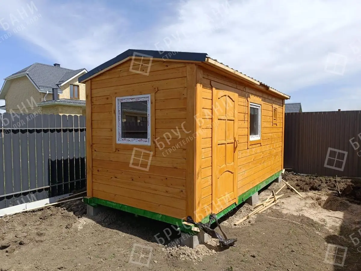 Готовая баня 2.3х5 Кать