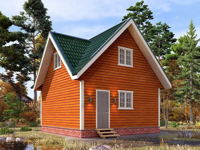 Баня из бруса Королёв 6x6