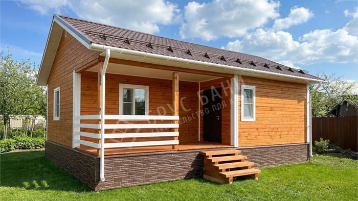 Дом из бруса 8х10 Тобольск
