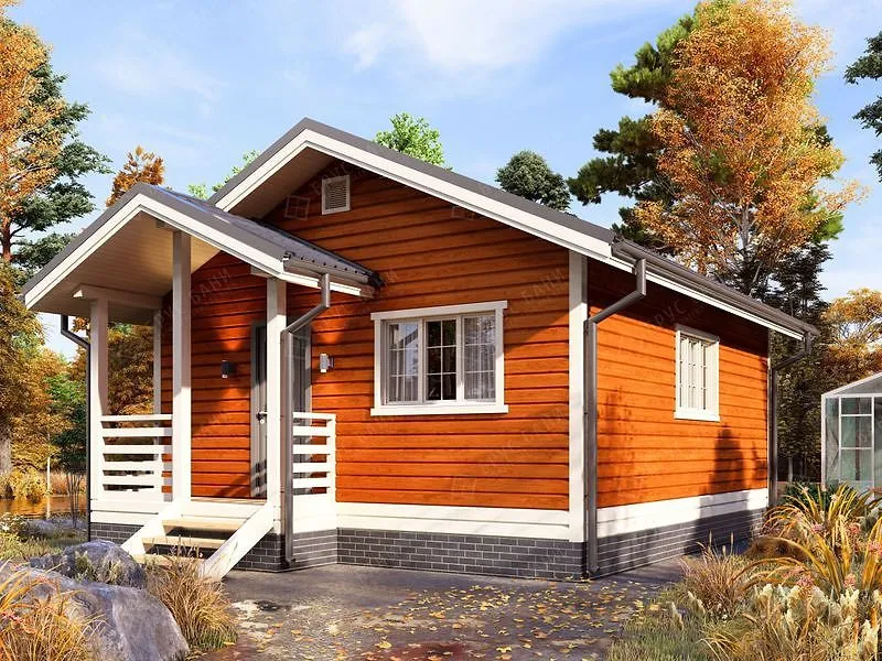 Баня из бруса Гвардейск 6x7