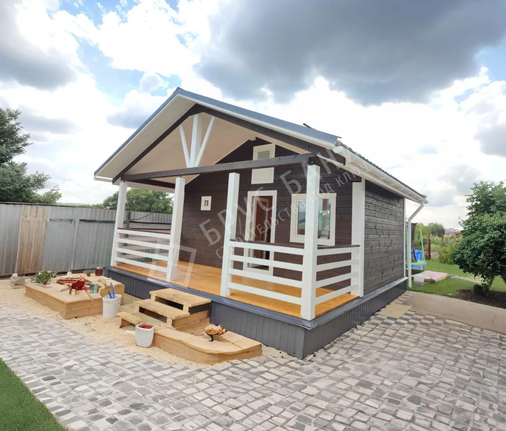 Баня из бруса 6х6 - 381086