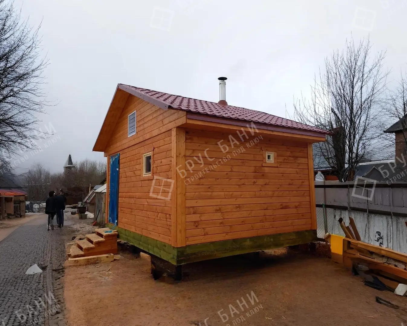 Баня из бруса 4х5