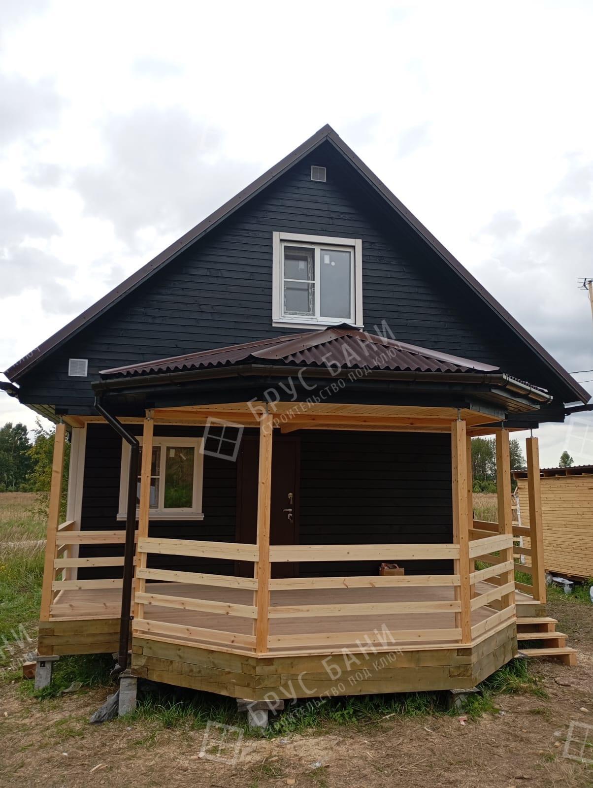 Фото бани из бруса 6x6