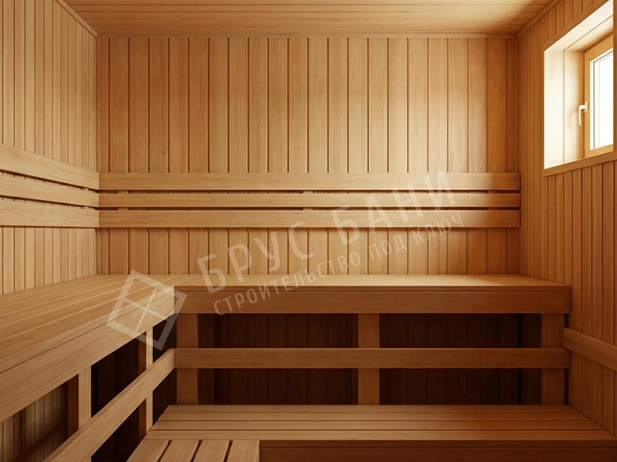 Полок в парной